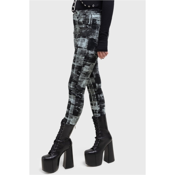 Killstar Stormcloud Trousers - Picture 3 of 5